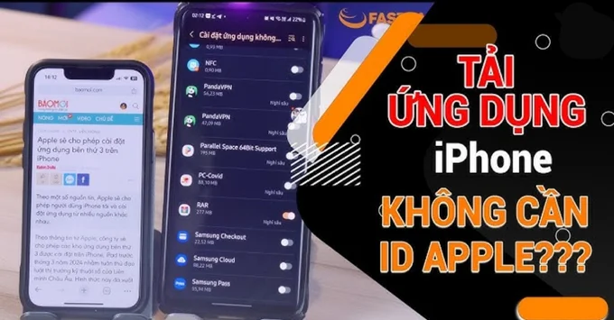Cách tải ứng dụng trên iPhone không cần ID Apple mới nhất 2025